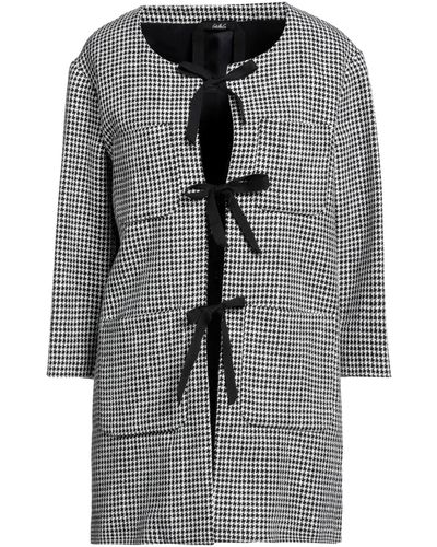 Carla G Overcoat & Trench Coat - Gray