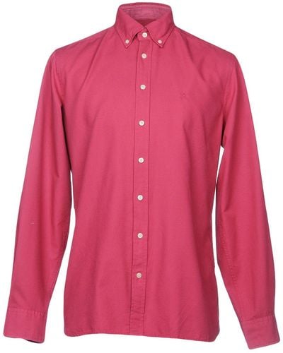 Hackett Shirt Cotton - Pink