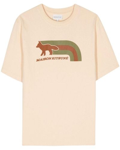 Maison Kitsuné T-shirts - Natur