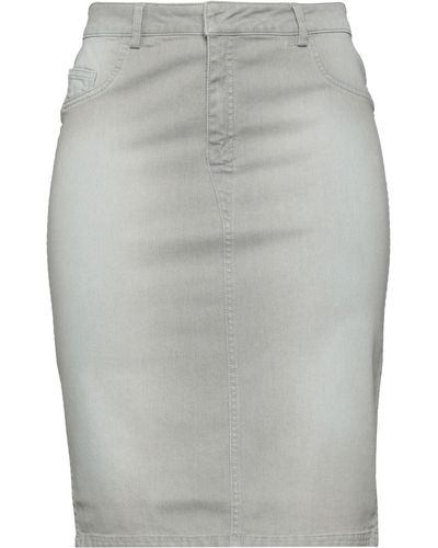 Marani Jeans Denim Skirt - Grey