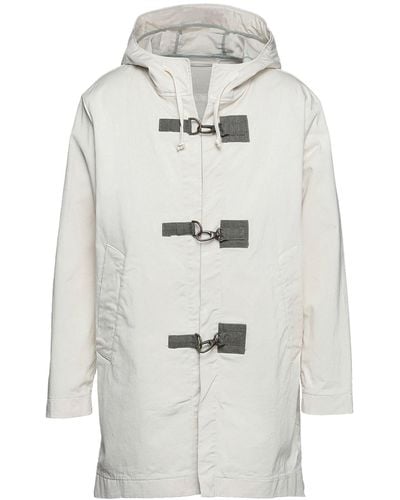 Novemb3r Overcoat & Trench Coat - White