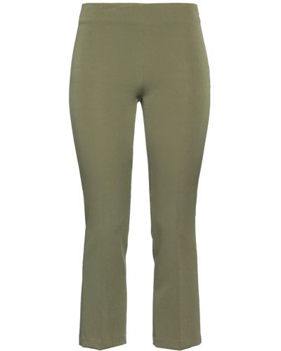 Boutique De La Femme Cropped Pants - Green