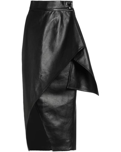 Matériel Midi Skirt - Black