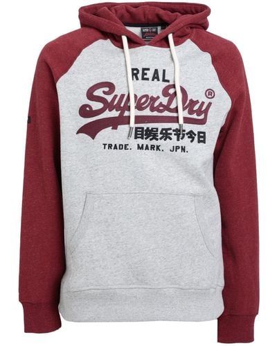 Superdry Sweatshirt - Rot