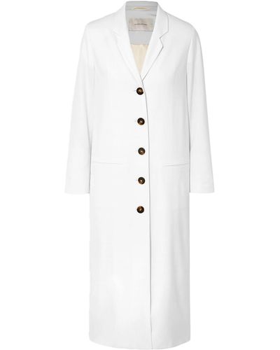 La Collection Overcoat & Trench Coat - White