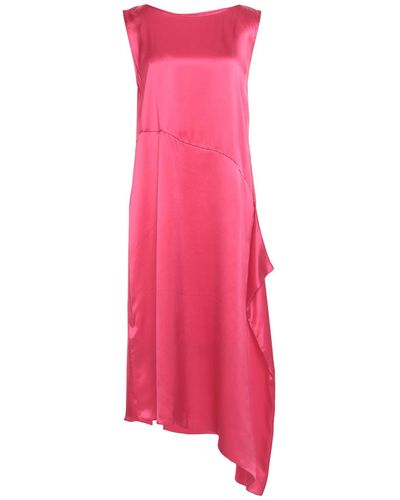 Manila Grace Midi Dress - Pink