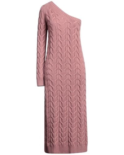 Max Mara Pastel Midi Dress Wool, Cashmere - Pink