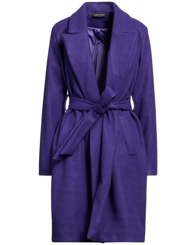 VANESSA SCOTT Coat - Purple