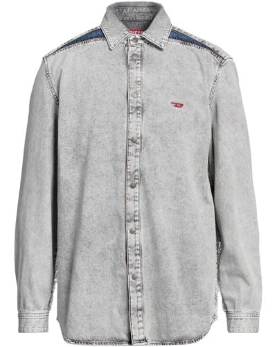 DIESEL Denim Shirt - Gray