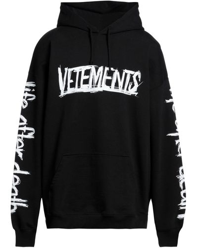 Vetements Sweatshirt - Black