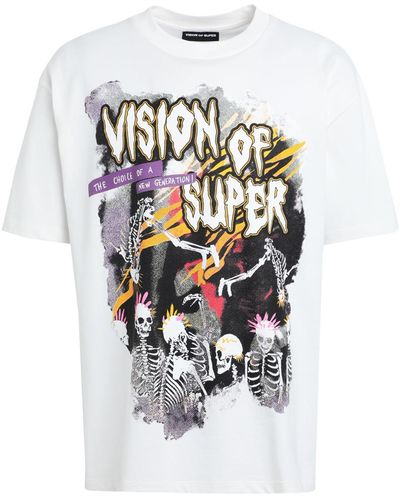 Vision Of Super Camiseta - Blanco
