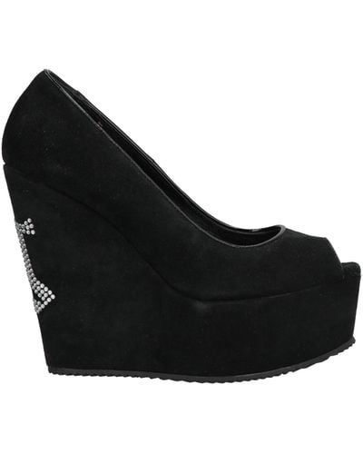 John Galliano Court Shoes - Black