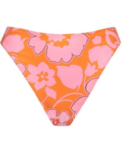 Faithfull The Brand Bikini Bottoms & Swim Briefs - Orange