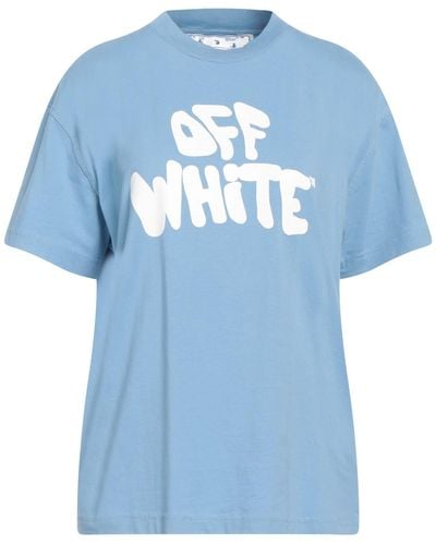 Off-White c/o Virgil Abloh T-shirt - Bleu