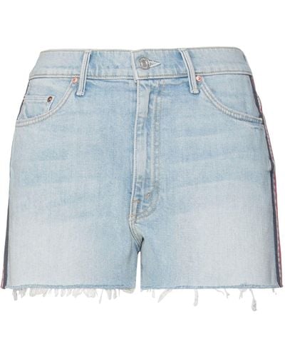 Mother Shorts Jeans - Blu