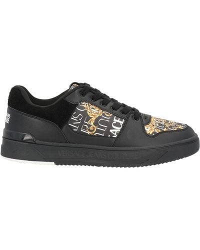 Versace Sneakers Soft Leather - Black