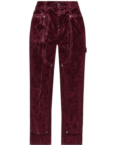 Stella McCartney Pantaloni Jeans - Rosso