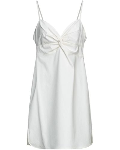 DROMe Mini-Kleid - Weiß
