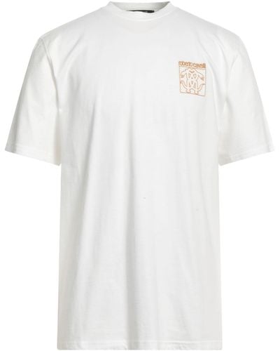 Roberto Cavalli T-shirts - Weiß