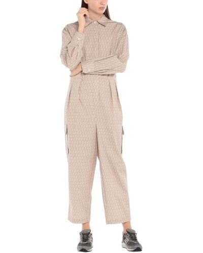 Erika Cavallini Semi Couture Jumpsuit - Natural