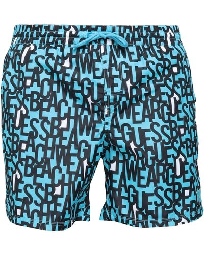 Guess Swim Trunks - Blue