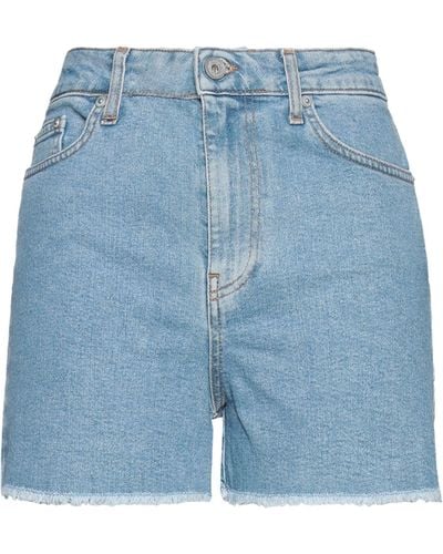 Ottod'Ame Denim Shorts - Blue