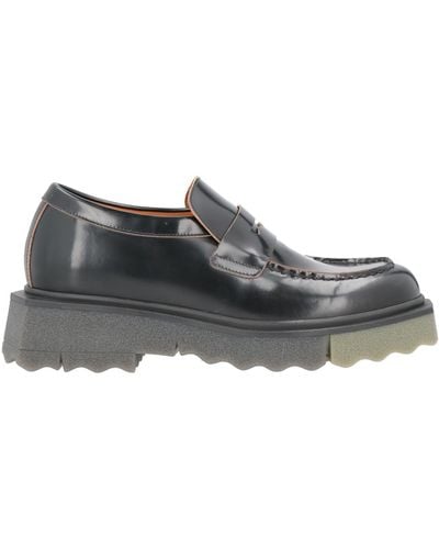 Off-White c/o Virgil Abloh Off- Loafers Soft Leather - Black