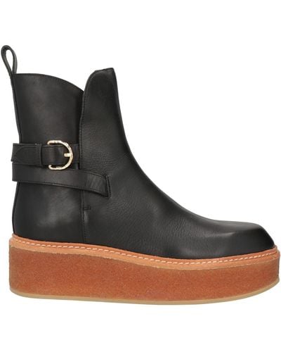 Ulla Johnson Ankle Boots Leather - Black