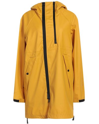 KRAKATAU Overcoat & Trench Coat - Yellow