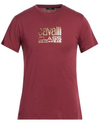 Class Roberto Cavalli T-shirts - Rot