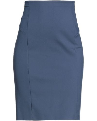 Patrizia Pepe Midi Skirt - Blue