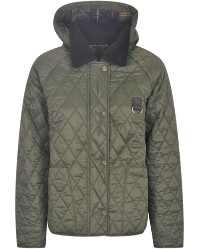 Barbour Giacca Tobymory trapuntata - Verde