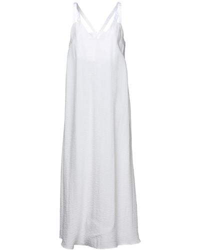 Armani Exchange Vestido midi - Blanco