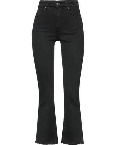 Soallure Pantaloni Jeans - Nero