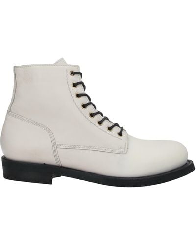 Buttero Ankle Boots - Natural