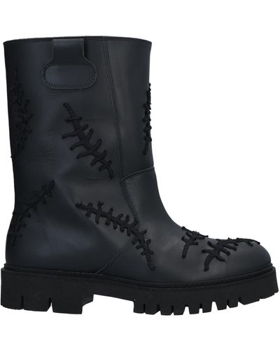 Moschino Knee Boots - Black