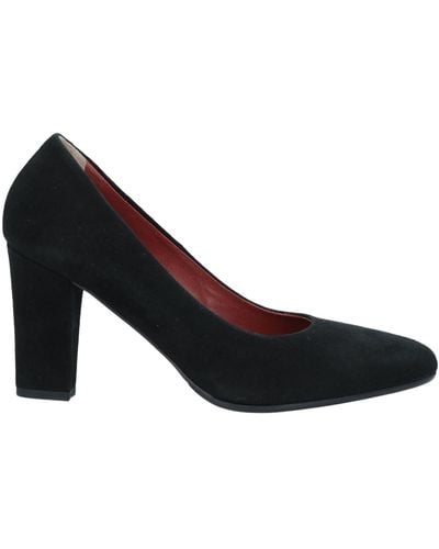 Donna Soft Court Shoes - Black