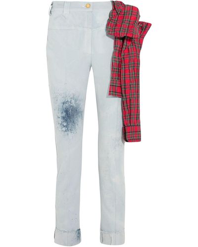 Ronald Van Der Kemp Pantaloni Jeans - Bianco