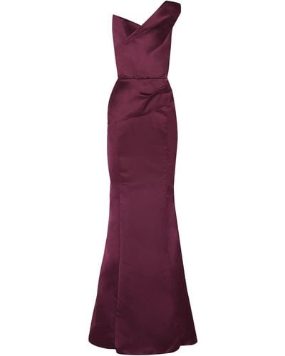 Roland Mouret Maxi Dress - Purple