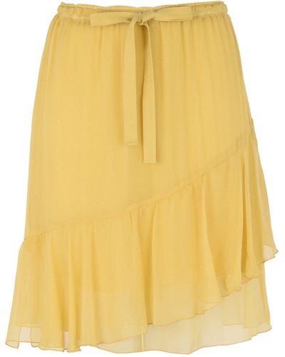 See By Chloé Knee Length Skirt - Yellow