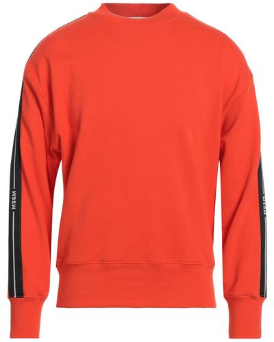 MSGM Sweat-shirt - Rouge