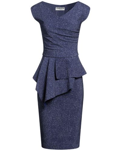 La Petite Robe Di Chiara Boni Vestito Midi - Blu