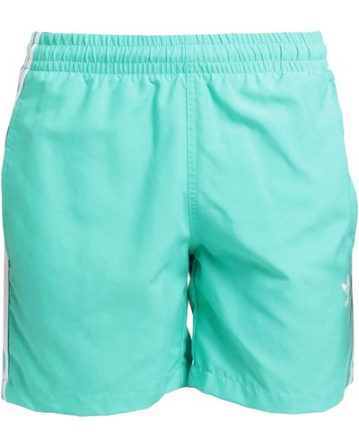 adidas Originals Standard Trefoil Swim Shorts - Green