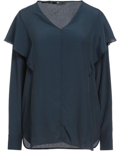 7 For All Mankind Top - Blue