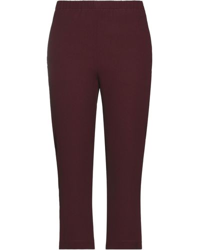 Marni Cropped Trousers - Purple