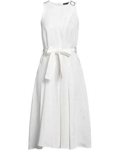 Armani Exchange Midi-Kleid - Weiß