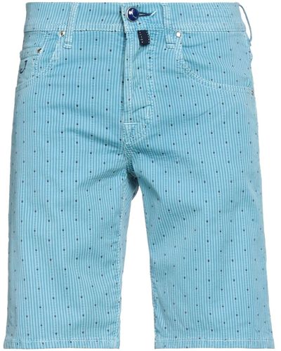 Jacob Coh?n Shorts & Bermuda Shorts Cotton, Elastane - Blue