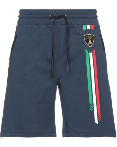 Automobili Lamborghini Shorts & Bermuda Shorts - Blue