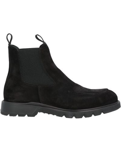 Giovanni Conti Ankle Boots Soft Leather - Black