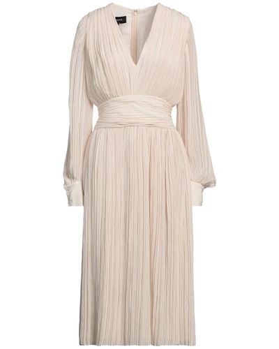 Rochas Midi Dress - Natural